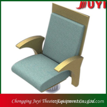 JUYI 908-H Low Price Wooden Lecture Hall Chair With Wheels 650*610*580mm